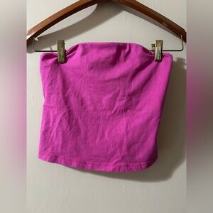 Free People Fuchsia Tube Top